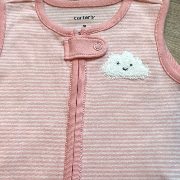 🛍60% OFF! NWT Carter’s 2 pk Sleep Sacks Size 0-3M - Picture 4 of 7